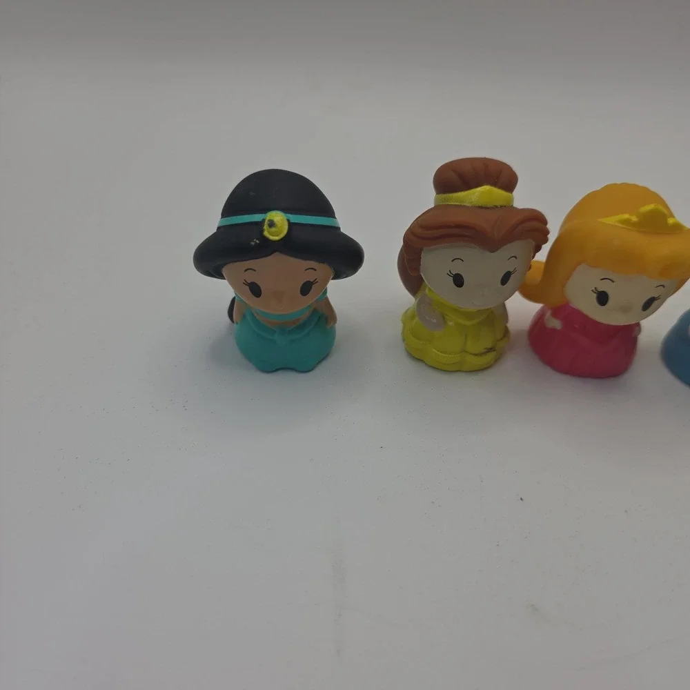 Disney Princess Finger Puppets Set of 5 Ariel Belle Jasmine Cinderella Aurora
